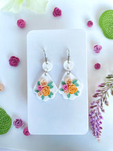 Polymer Clay Flower Earrings