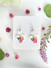 Polymer Clay Flower Earrings