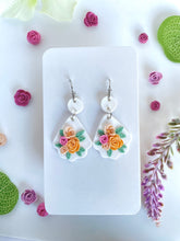 Polymer Clay Flower Earrings