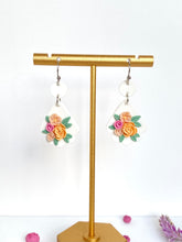 Polymer Clay Flower Earrings