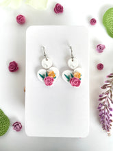 Polymer Clay Flower Earrings