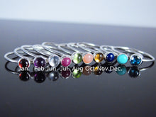 Two Birthstone Necklace-Sterling Silver