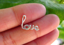 Single Love Earring-Sterling Silver-14K Gold-Rose Gold Filled