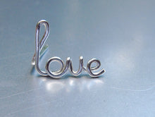Single Love Earring-Sterling Silver-14K Gold-Rose Gold Filled
