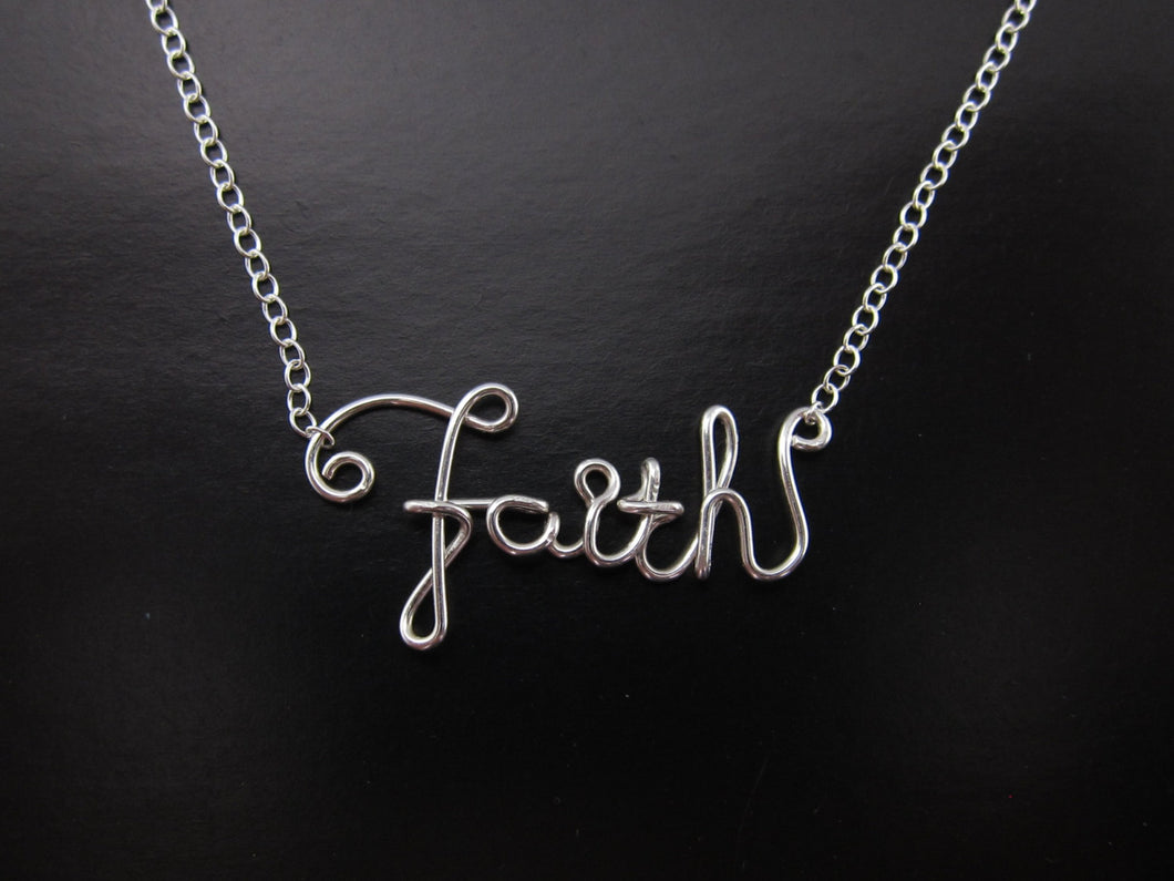 Personalized Sterling Silver Name Necklace