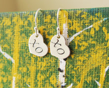 Hug and Kiss Earrings-Sterling Silver