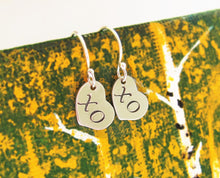 Hug and Kiss Earrings-Sterling Silver