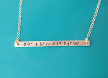 Location Necklace Sterling Silver