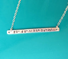 Location Necklace Sterling Silver