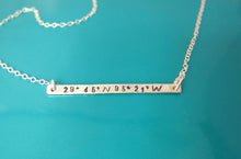 Location Necklace Sterling Silver