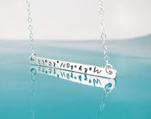 Location Necklace Sterling Silver