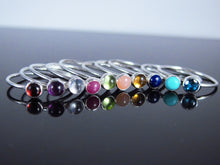 November Birthstone Ring Citrine-Sterling Silver