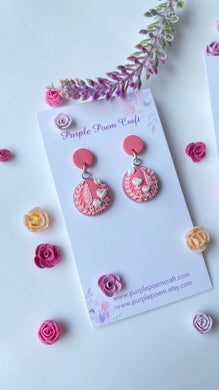 Polymer Clay Flower Earrings