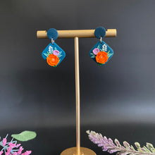 Polymer Clay Flower Earrings