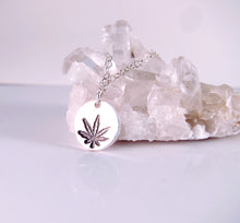 Leaf Necklace-Sterling Silver