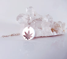 Leaf Necklace-Sterling Silver