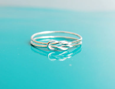Double Knot Ring-Sterling Silver