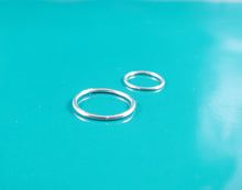 Hoop Piercing Nose Ring-Sterling Silver-14K Gold-Rose Gold Filled